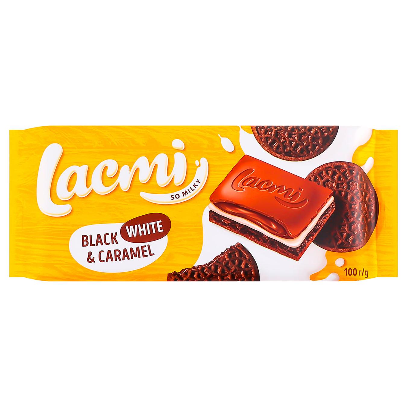 Lacmi Black & Caramel Chocolate Bar